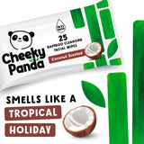 Cheeky Panda bamboo face wipes coconut scented 25 pack (British brand)