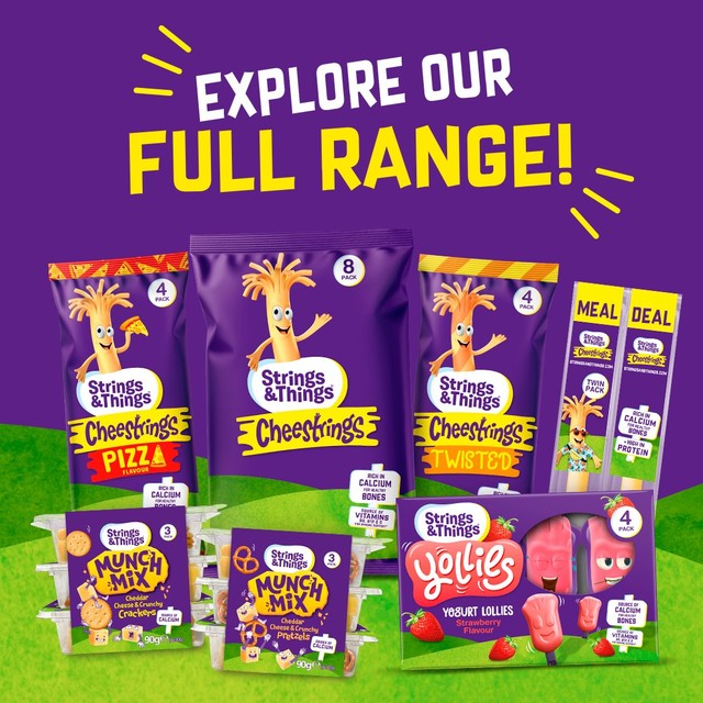 Strings & Things Cheestrings Original cheese snack, UK version