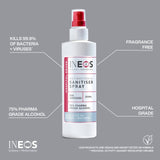 INEOS Antiviral Antibacterial Surface Sanitiser Spray 250ml, UK version