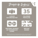 Ryvita crispbread crackers cracked black pepper 200g, imported from the UK