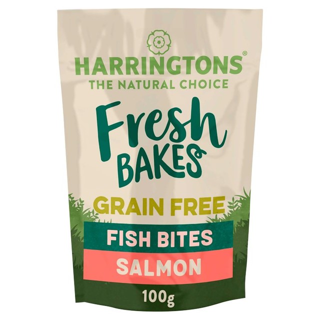 Harringtons Salmon Fresh Bakes Dog Treats 100g, UK version