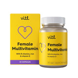 VITL female multivitamin capsules 30 capsules (British brand)