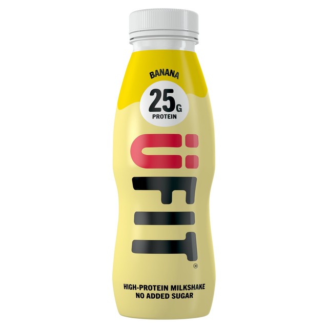 UFit banana protein milkshake 330ml (British brand)