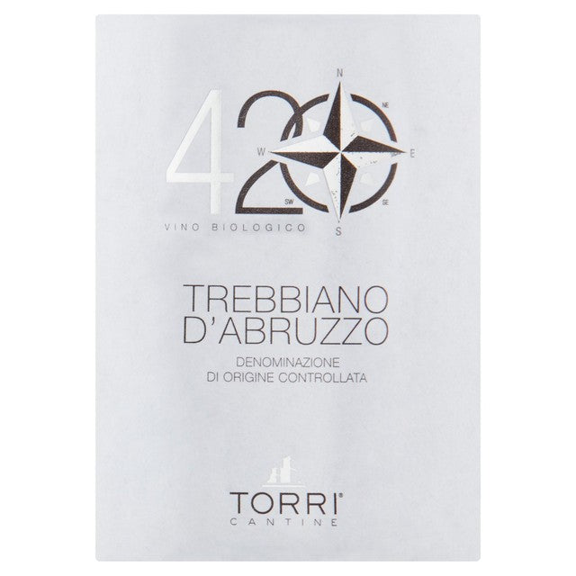 Torri Cantine Organic Trebbiano d'Abruzzo 75cl (British brand)