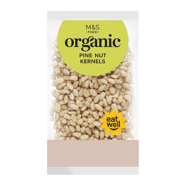 M&S organic pine nut kernels 100g, imported from the UK