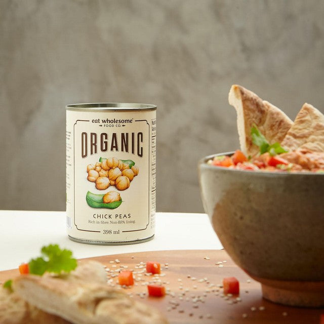Eat Wholesome organic chick peas 400g - British product