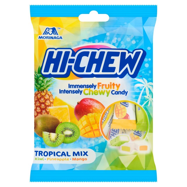 Morinaga Hi-CHEW Tropical Mix chewy candy bag (British brand)