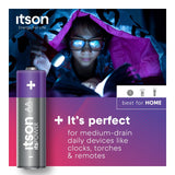 itson Itspower AA alkaline batteries 8 pack, UK version