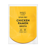 M&S chicken ramen broth 500g, imported from the UK