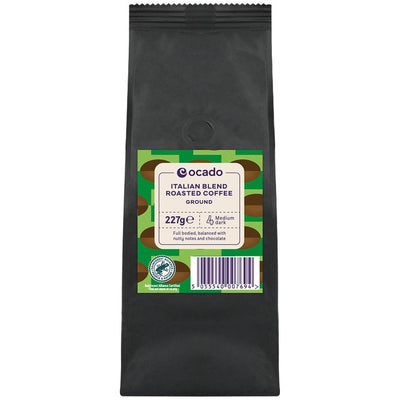 M&S Ocado Italian Blend Roast & Ground Coffee 227g- Acheter en ligne chez McGrocer