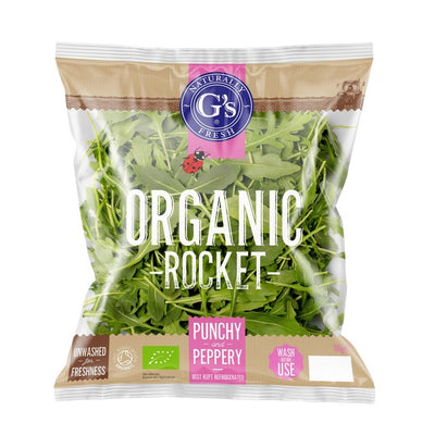 G's Økologisk Ruccola Salatblader 100g