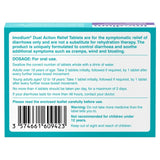 Imodium Dual Action Relief Tablets 6 Tablets, UK version