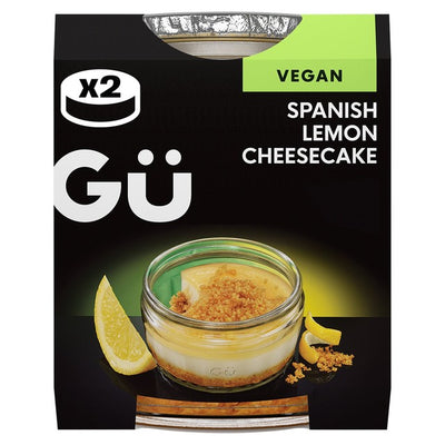 Gü Plant Spanischer Zitronen-Käsekuchen Dessert 2 x 92g
