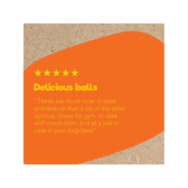 Good4U Protein Balls Cocoa Orange 3x40g multipack, UK version