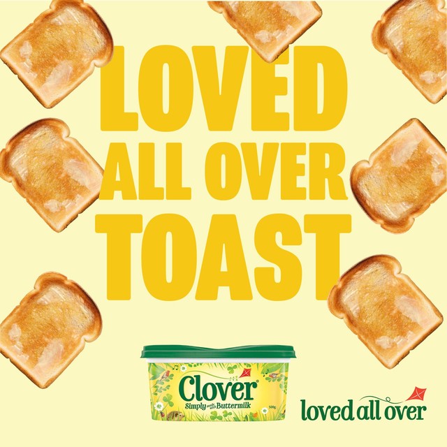 Clover spreadable butter 500g - British product