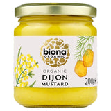 Biona Dijon Mustard 200g - British product