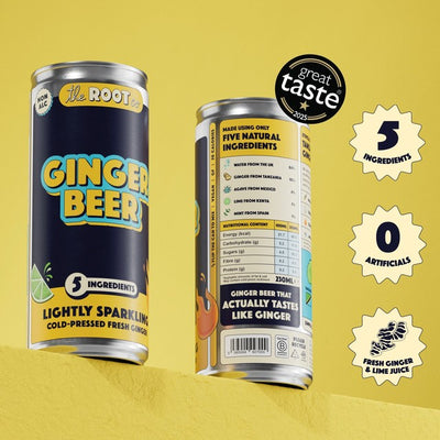 The Root Co Original Ingwerbier Erfrischungsgetränk 4 x 230ml