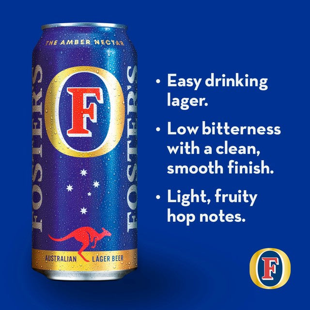 Foster's Lager Beer Multipack 15 x 440ml - British product