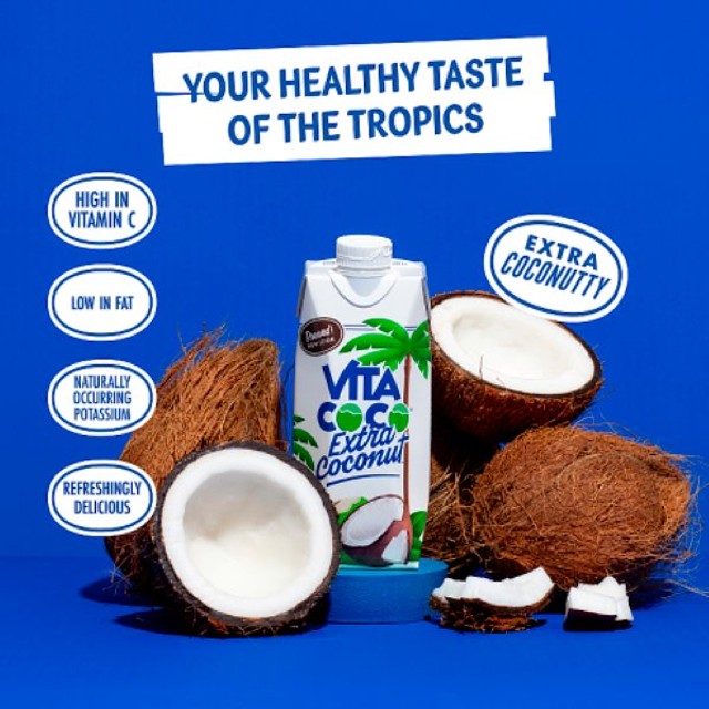 Vita Coco extra coconut water 330ml (British brand)