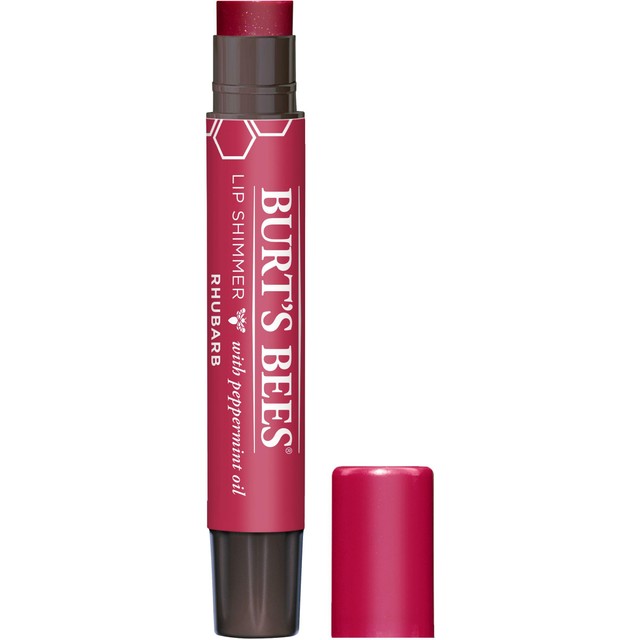 Burt's Bees Lip Shimmer Rhubarb - British product