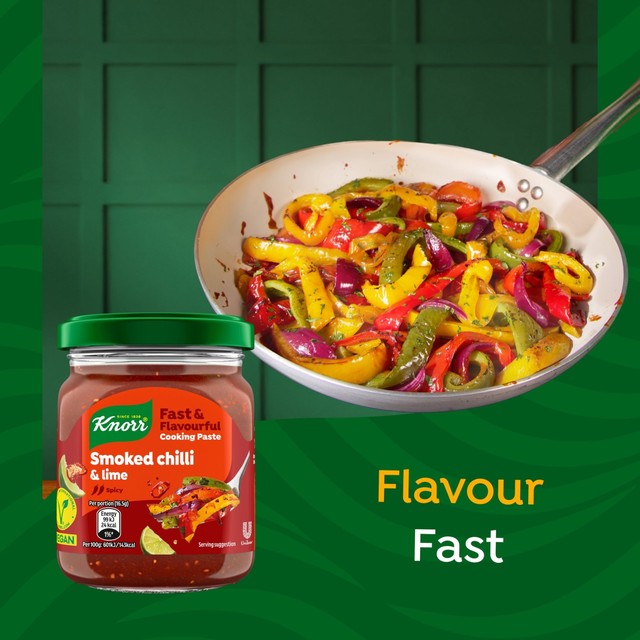 Knorr smoked chili & lime cooking paste 165g, UK version