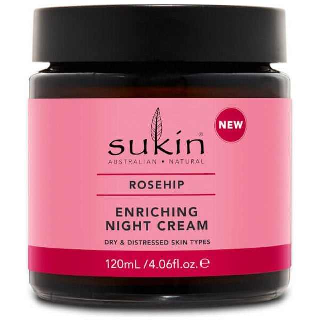 Sukin rosehip night cream 120ml (British brand)