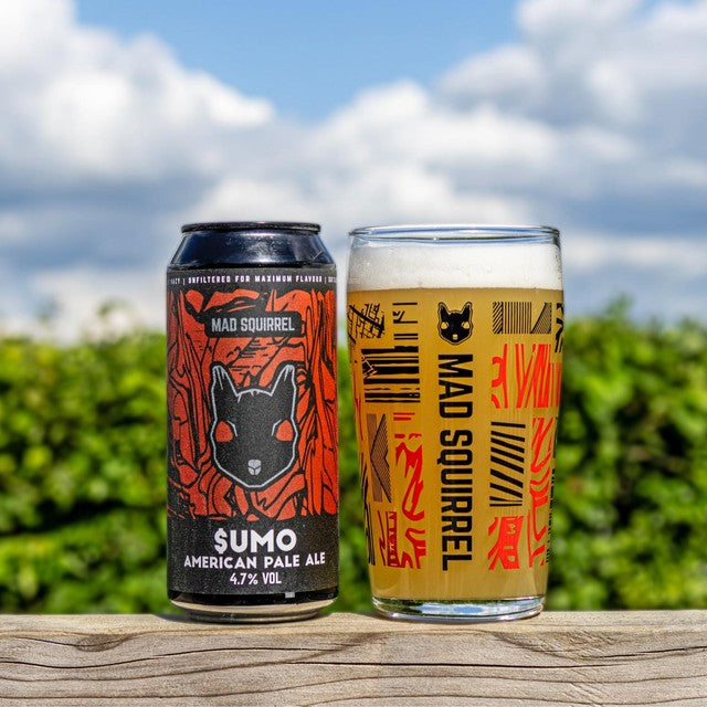 Mad Squirrel Sumo American Pale Ale 440ml, imported from the UK