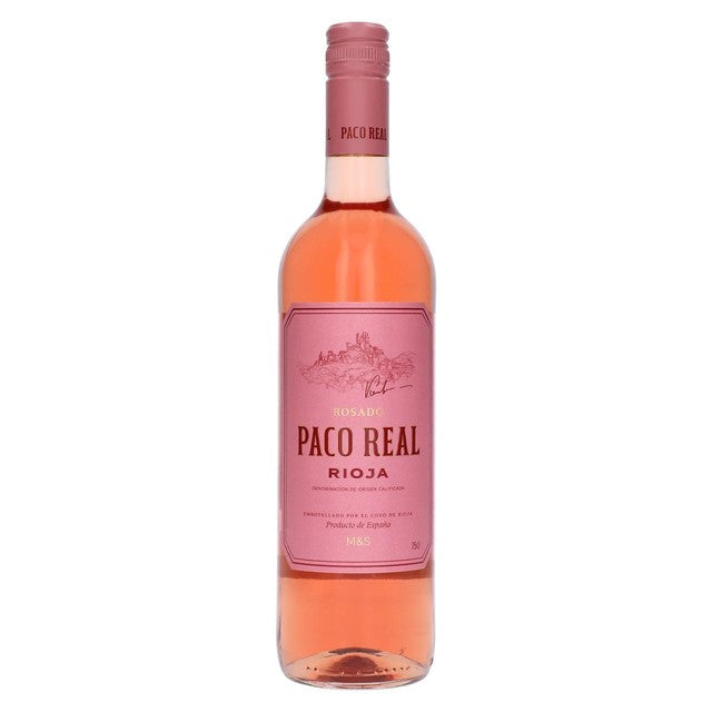 M&S Paco Real Rosé Wine 75cl, imported from the UK
