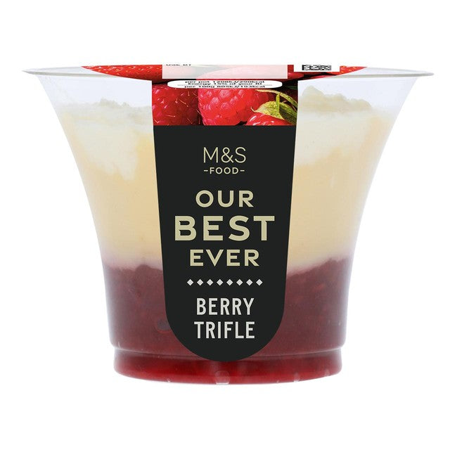 M&S Our Best Ever Trifle single serve, imported from the UK