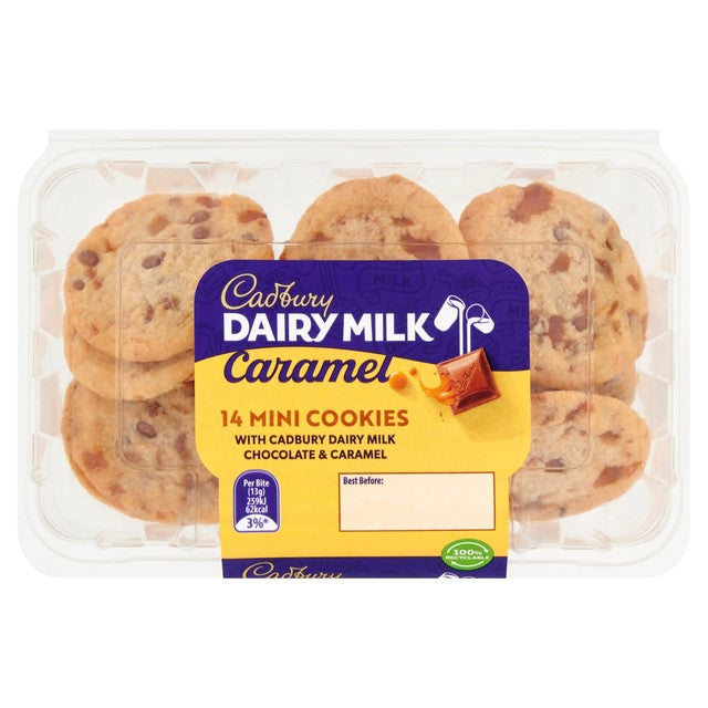Cadbury Caramel Mini Cookie Pack of 14 - British product