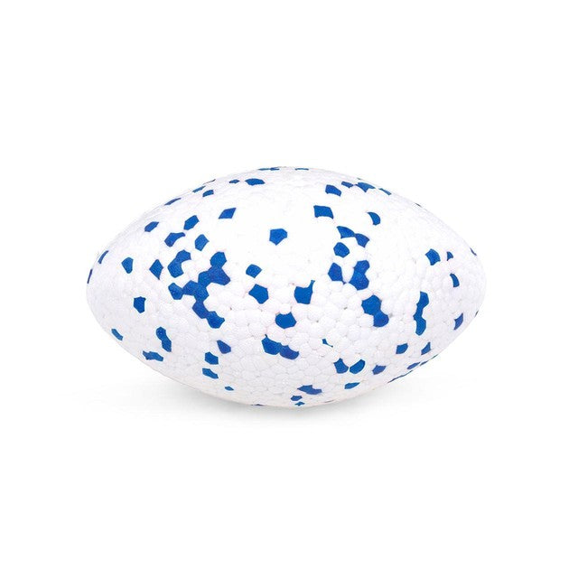 Petface Outdoor Paws Mighty Rugby Ball dog toy, imported from the UK