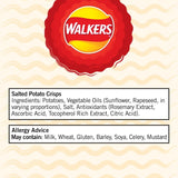 Walkers Crinkles Simply Salted crisps 5x23g multipack (British brand)