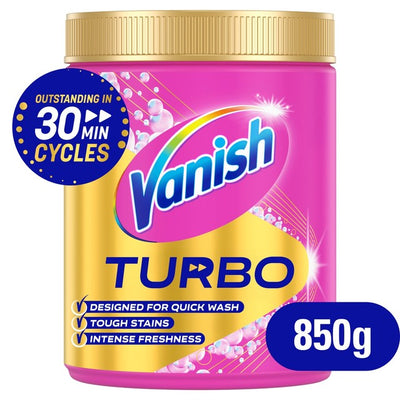 M&S Vanish Turbo Fast Acting Stain Remover Powder 850g- Buy online at McGrocer