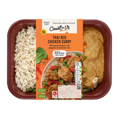 M&S Count on Us Thai Red Chicken Curry Tray 380g