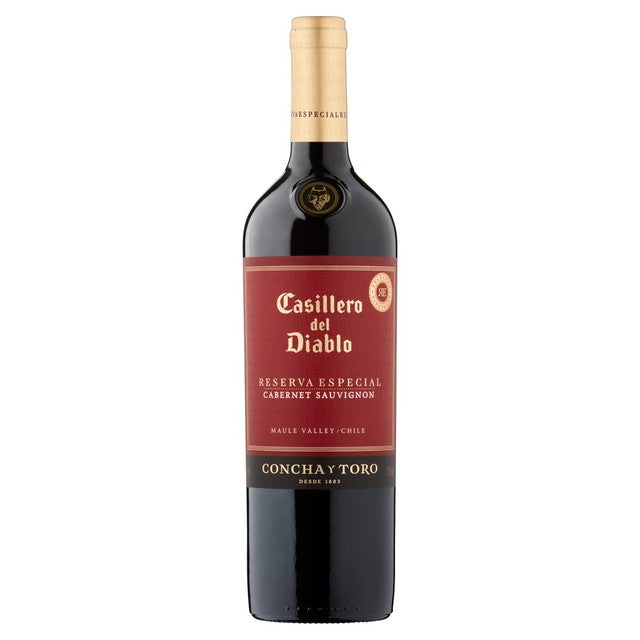 Casillero del Diablo red wine Reserva Especial Cabernet Sauvignon 75cl - British product
