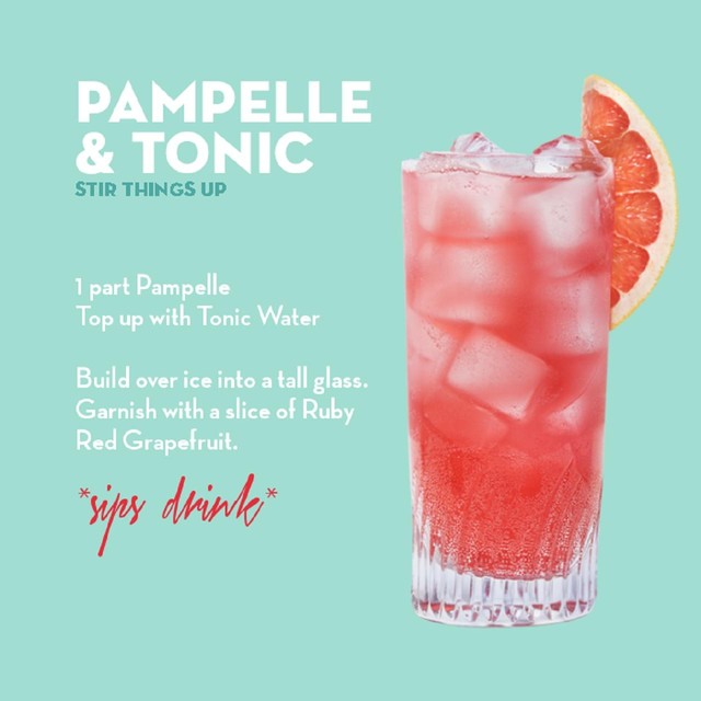 Pampelle Grapefruit Aperitif 70cl, imported from the UK
