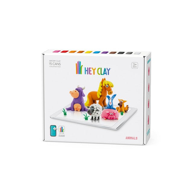Tomy Hey Clay Animals Set modelling clay playset, UK version
