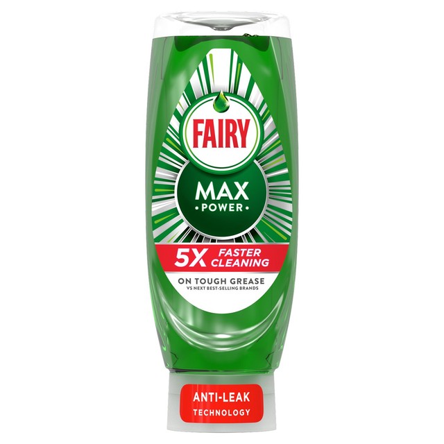 Fairy Max Power Original washing up liquid, imported from the UK