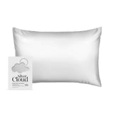 Silver Cloud silver satin pillowcase 50x75cm (British brand)