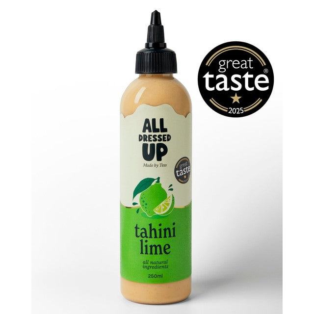 All Dressed Up Tahini & Lime salad dressing 250ml - British product