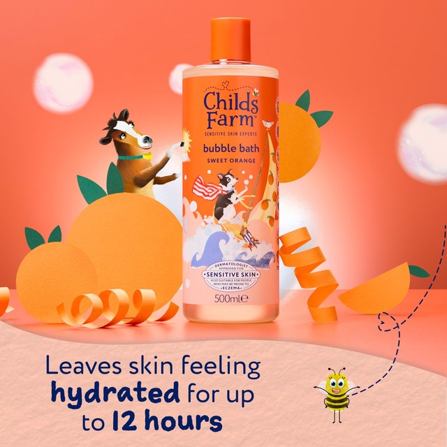 Childs Farm children's bubble bath sweet orange 500ml - British product