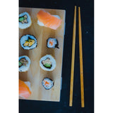 World of Flavours Oriental bamboo chopsticks pack of 10 (British brand)