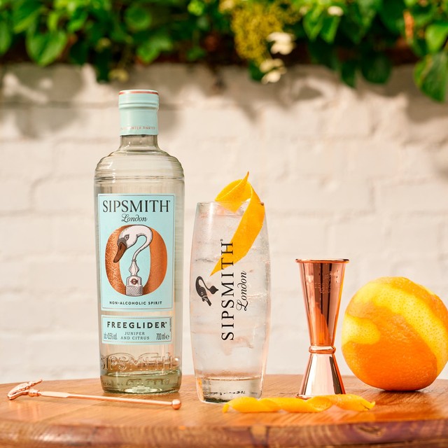 Sipsmith FreeGlider non-alcoholic spirit 70cl (British brand)