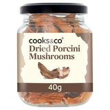Cooks & Co dried porcini mushrooms 40g - British product