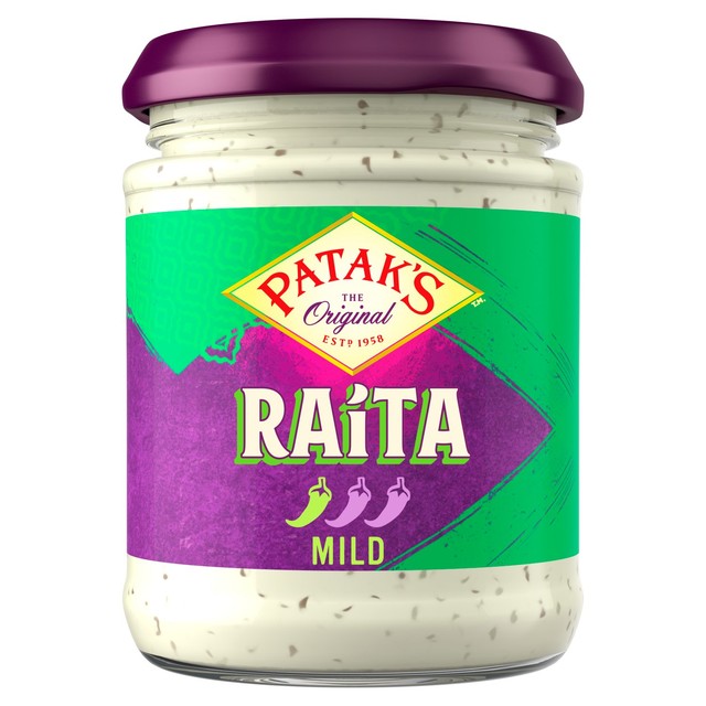 Patak's Raita yogurt dip 170g, imported from the UK