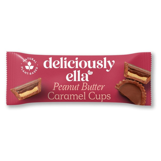 Deliciously Ella peanut butter caramel cups 36g - British product