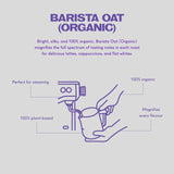 Minor Figures organic barista oat milk 1L, imported from the UK