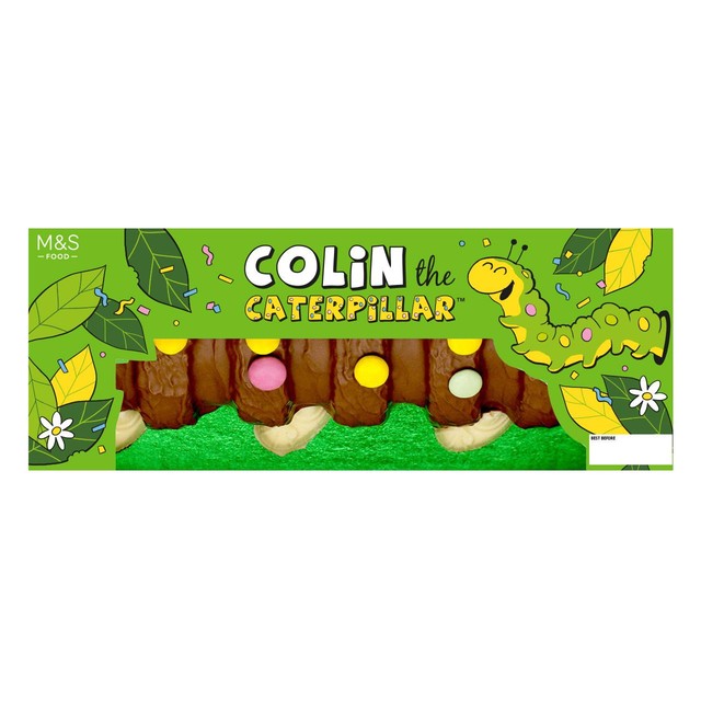 M&S Colin The Caterpillar cake 625g - British product