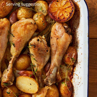 Cuisses de poulet de ferme bio Ocado Volaille fraîche 475g M&S - Acheter en ligne sur McGrocer