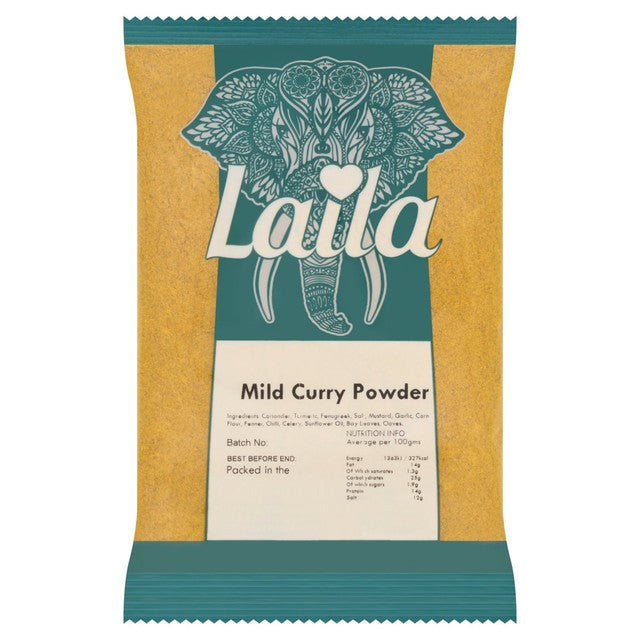 Laila Mild Curry Powder 100g, UK version